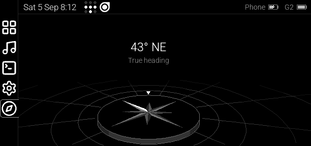 The compass app